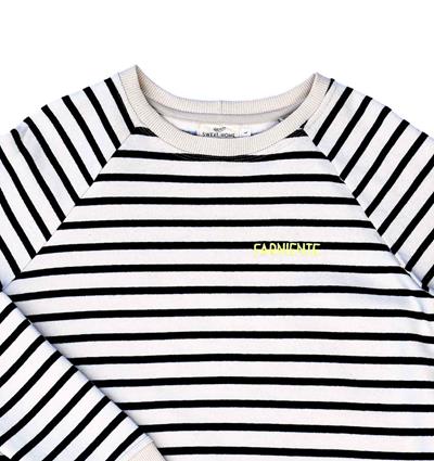 Sweat col rond homme coloris Marinière Farniente T.XL - Photo 3