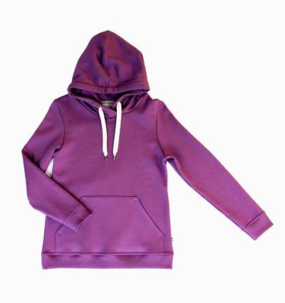 Sweat capuche femme coloris Violet T.38 - Photo 3