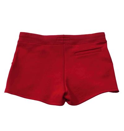Short en sweat femme coloris Rouge piment Oh la la T.36 - Photo 5