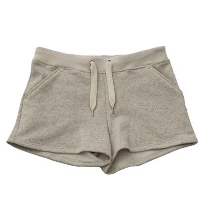 Short en sweat femme coloris Chanvre écru T.36 - Photo 5