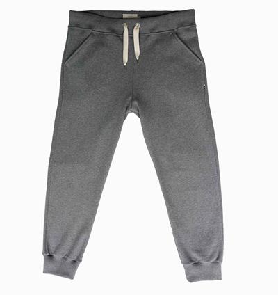 Jogging en sweat homme coloris Gris foncé chiné T.L/Medium - Photo 5
