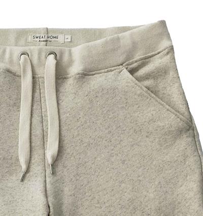 Bermuda en sweat homme Chanvre écru Holidays T.L - Photo 5
