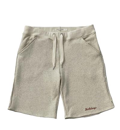 Bermuda en sweat homme Chanvre écru Holidays T.L - Photo 4