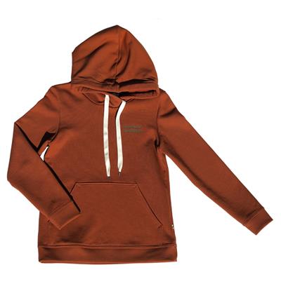 Sweat capuche femme coloris Rouille Mother Nature - Photo 2