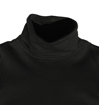 Sweat col montant ado coloris Noir - Photo 3