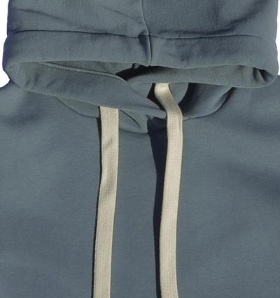 Robe en sweat capuche ado coloris Bleu orage - Photo 2