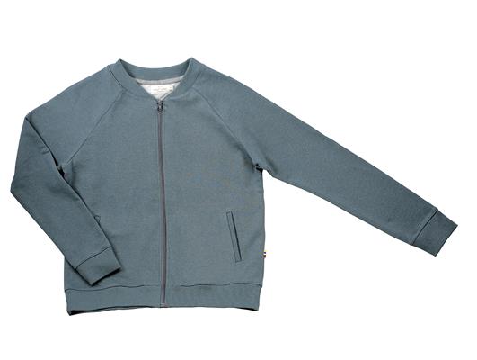 Sweat zippé homme coloris Bleu Air chiné T.L - Photo 2