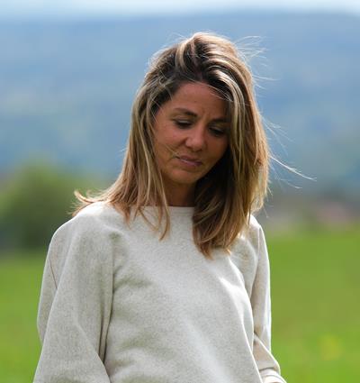 Le sweat loose femme coloris Chanvre écru Bellissima T.U - Photo 2