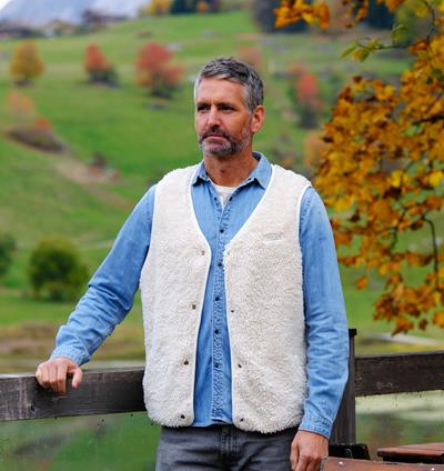 Le Gilet Sherpa Réversible Homme Winter lover - Photo 2