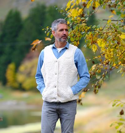 Le Gilet Sherpa Réversible Homme Winter lover - Photo 7