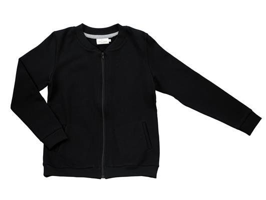 Sweat zipp&#233; femme coloris Noir