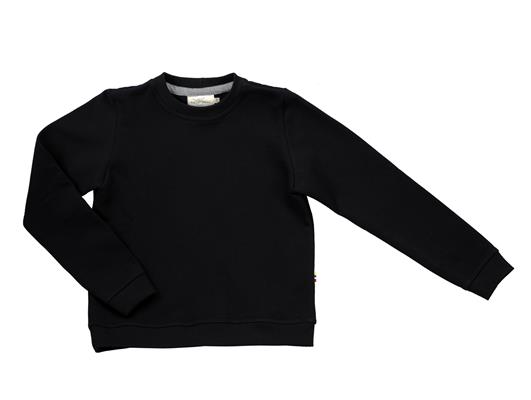 Sweat col rond ado coloris Noir