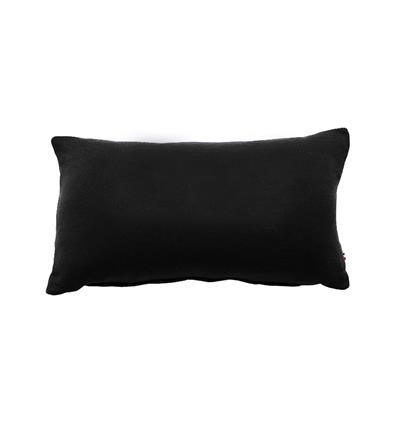 Coussin en sweat rectangulaire Noir