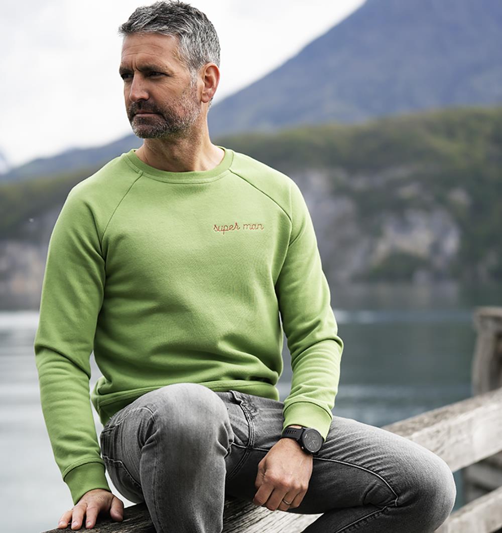 Le sweat col rond homme Spring personnalisable
