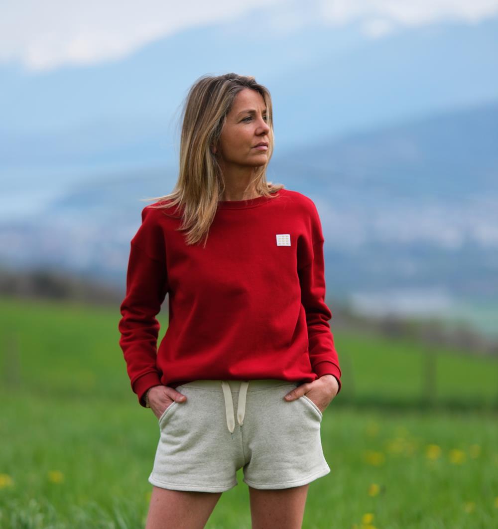 Le sweat col rond Wide femme Summer personnalisable