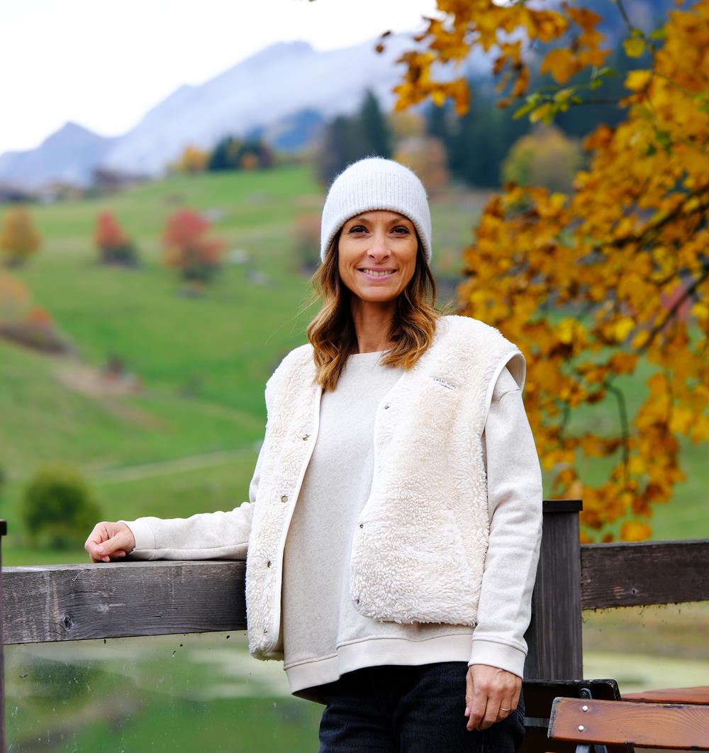 Le Gilet Sherpa femme R&#233;versible personnalisable