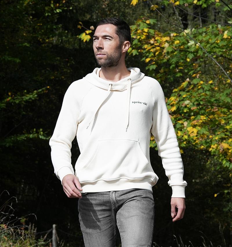 Le sweat capuche homme Knit personnalisable